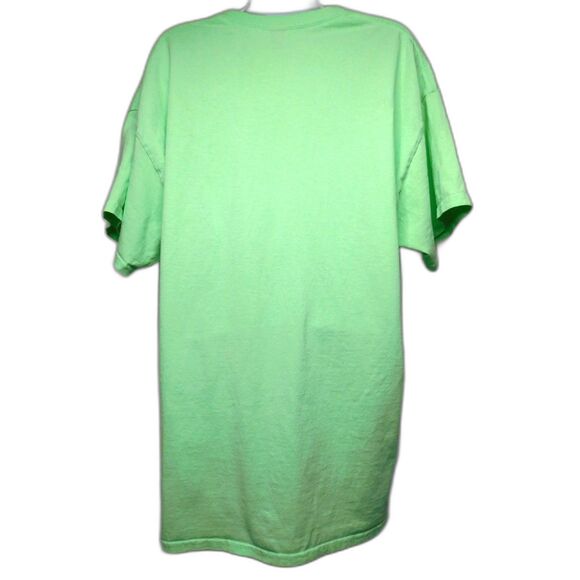 Men's Panama City Beach Florida T Shirt Sz. XL Gildan All Cotton Lt. Green - Picture 2 of 6